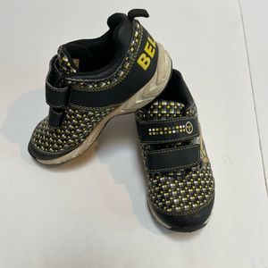 Boys Minions Bello Velcro Tennis Shoes Sneakers Size 10